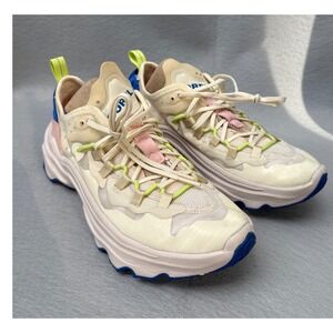 SOREL Kinetic Breakthru Tech Sneakers Athletic Shoes Cream Womens‎ Size 7.5 EUC